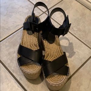 Marc Fisher wedge heels